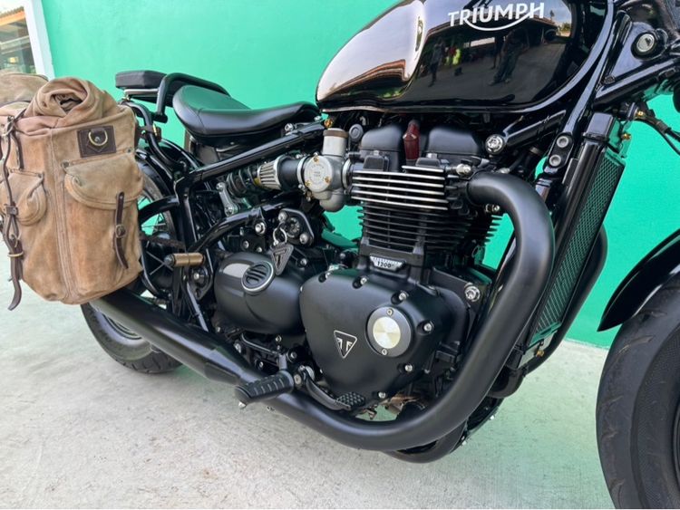 Triumph bobber black สีดำ ปี18จด20 วิ่ง 3,000โล  รูปที่ 8