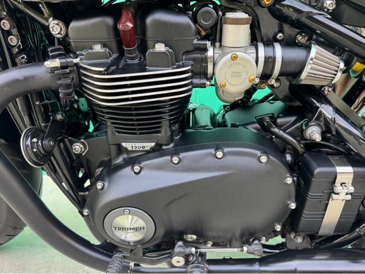 Triumph bobber black สีดำ ปี18จด20 วิ่ง 3,000โล  รูปที่ 16