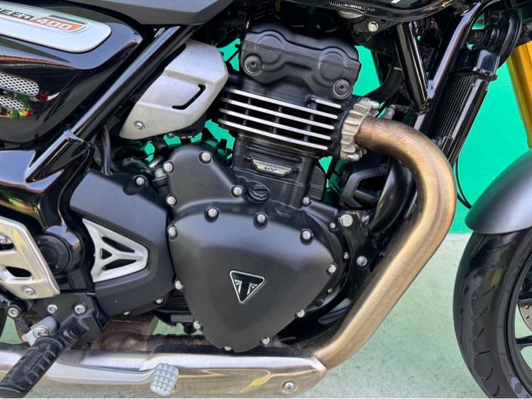 Triumph Speed 400 ปี2024 สีดำ วิ่ง 6,000โล รูปที่ 6