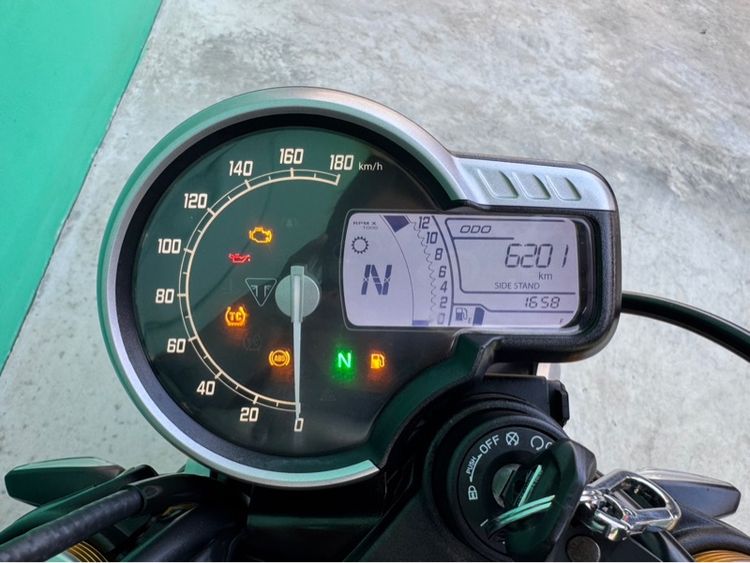 Triumph Speed 400 ปี2024 สีดำ วิ่ง 6,000โล รูปที่ 12