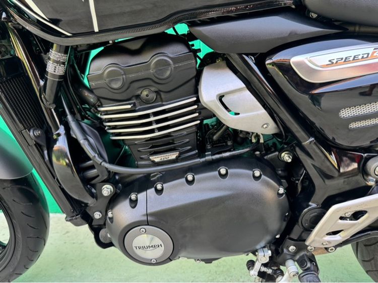 Triumph Speed 400 ปี2024 สีดำ วิ่ง 6,000โล รูปที่ 16