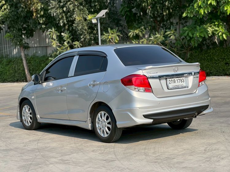 Honda Brio 2013 1.2 Amaze V Sedan เบนซิน เกียร์อัตโนมัติ เทา รูปที่ 3