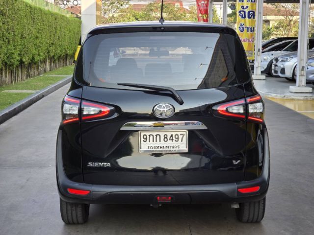 Toyota Sienta 2019 1.5 V Utility-car เบนซิน ไม่ติดแก๊ส เกียร์อัตโนมัติ ดำ รูปที่ 4