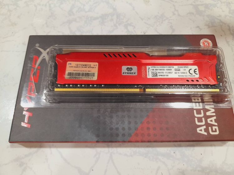RAM PC DDR4 Kingston HyperX Fury ประกัน SYNNEX รูปที่ 2