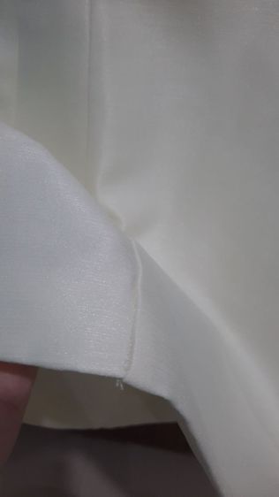 มินิเดรสลูกไม้ ขาวครีม แบรนด์เวียดนาม รูปที่ 3