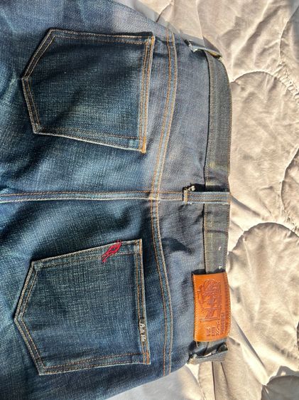 กางเกงยีนส์ route blue 19 oz รูปที่ 10