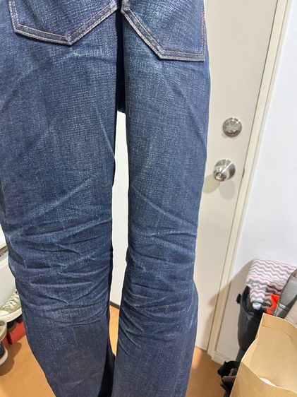 กางเกงยีนส์ route blue 19 oz