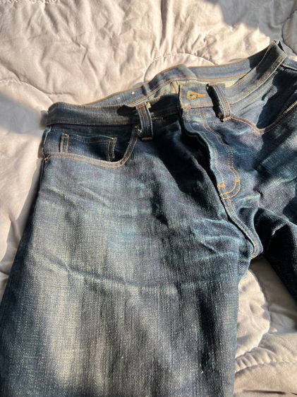 กางเกงยีนส์ route blue 19 oz รูปที่ 8