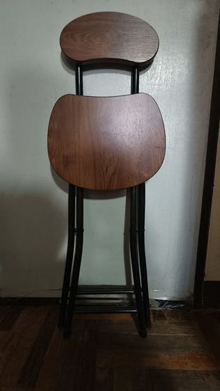 เก้าอี้พับลายไม้ สีน้ำตาลเข็ม (มารับไปเองนะครับ) รูปที่ 4