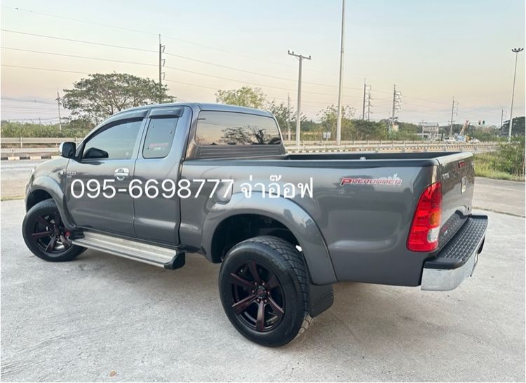 Toyota Hilux Vigo 2011 2.5 E Prerunner VN Turbo Pickup ดีเซล ไม่ติดแก๊ส เกียร์ธรรมดา เทา รูปที่ 3