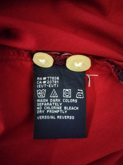 เสื้อเชิ้ต Tommy Hilfiger แท้มือสอง รูปที่ 3