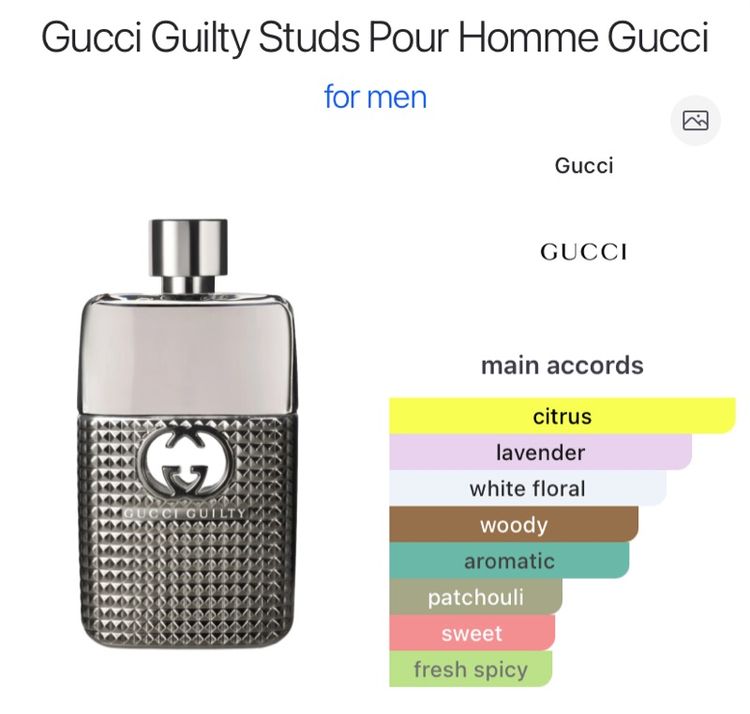 Gucci Guilty Studs Pour Homme EDT 90ml No box น้ำหอมแท้ ส่งฟรี รูปที่ 2
