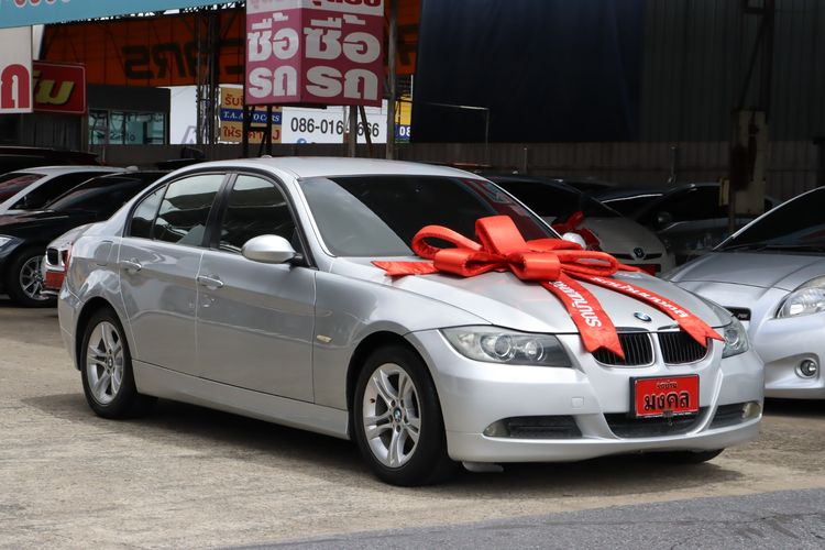 BMW Series 3 2008 318i Sedan เบนซิน ไม่ติดแก๊ส เกียร์อัตโนมัติ บรอนซ์เงิน