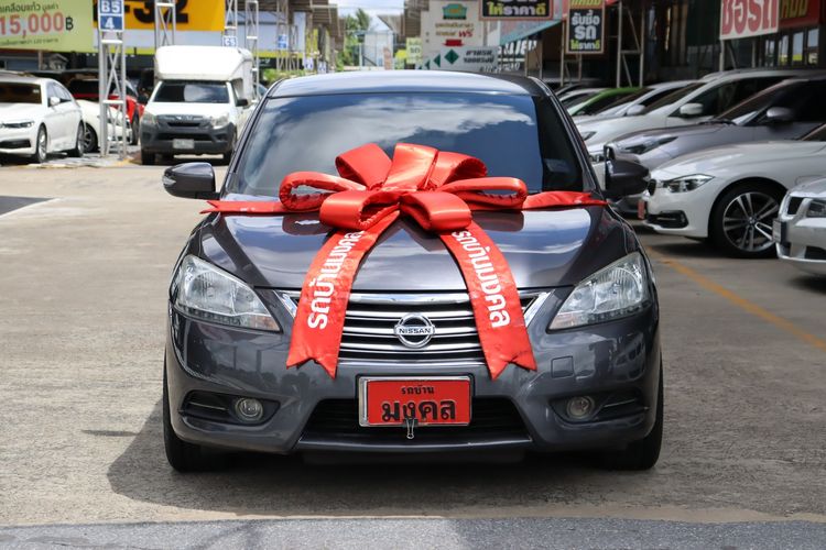 Nissan Sylphy 2013 1.6 V Sedan เบนซิน ไม่ติดแก๊ส เกียร์อัตโนมัติ เทา รูปที่ 2