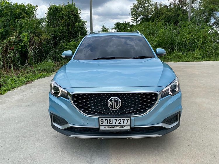 MG ZS 2020 EV Utility-car ไฟฟ้า ไม่ติดแก๊ส เกียร์อัตโนมัติ ฟ้า รูปที่ 2