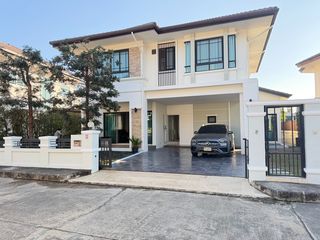 ขาย ให้เช่า บ้านเดี่ยว 2ชั้น ในโครงการ เดอะพรอมิเน้นซ์ แถวห้างพรอมเมนาด้า วงแหวนรอบ2 หมู่บ้านติดถนนใหญ่ เข้าออกสะดวก ไม่ต้องเข้าซอย  ทำเลดี 