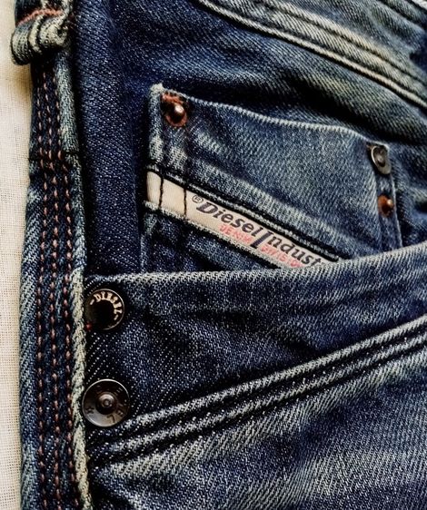 ยีนส์ DIESEL แท้ สีเข้ม รูปที่ 6