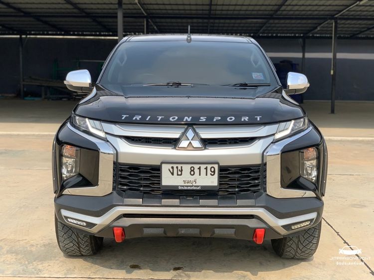Mitsubishi Triton 2020 Pickup ดีเซล เกียร์อัตโนมัติ ดำ รูปที่ 3