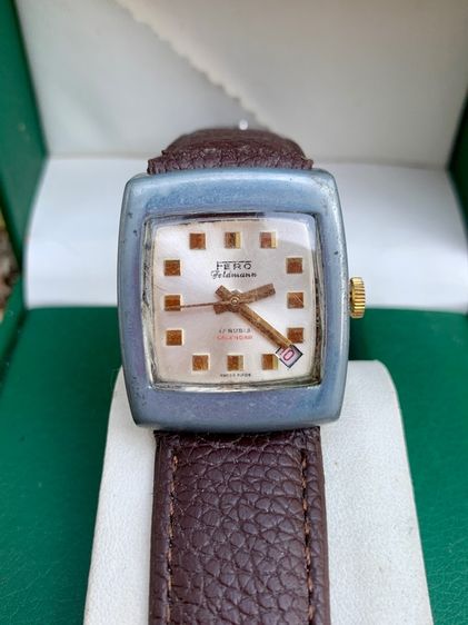 นาฬิกามือสอง Fero Swiss แท้ สภาพสวย ระบบไขลาน รูปที่ 10