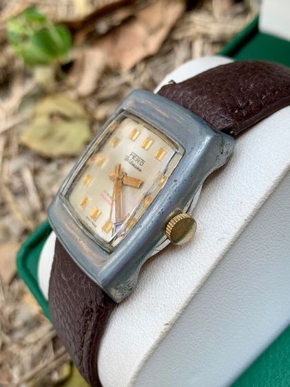 นาฬิกามือสอง Fero Swiss แท้ สภาพสวย ระบบไขลาน รูปที่ 6