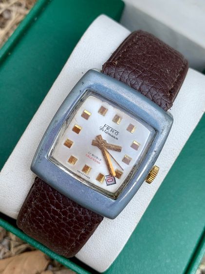 นาฬิกามือสอง Fero Swiss แท้ สภาพสวย ระบบไขลาน รูปที่ 2