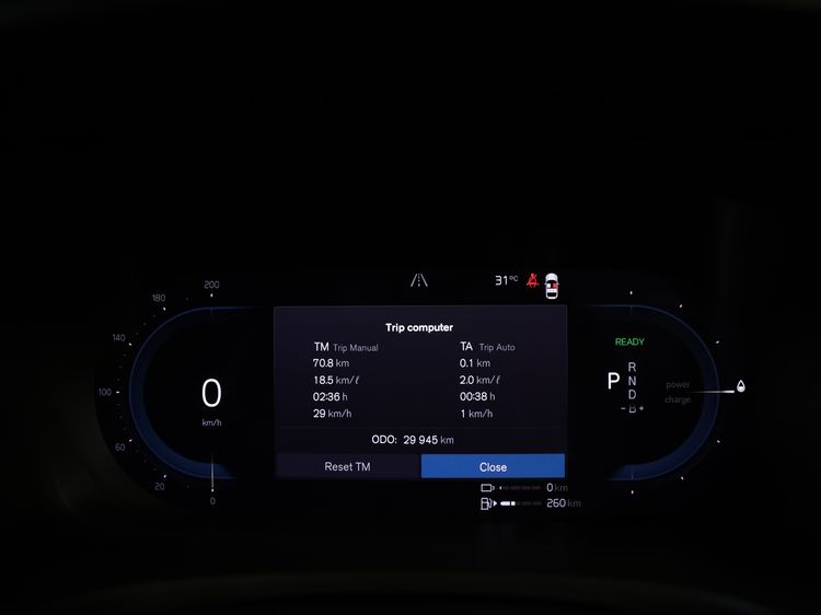 Volvo S90 2023 Recharge Ultimate Bright T8 4WD Sedan ปลั๊กอินไฮบริด (PHEV) ไม่ติดแก๊ส เกียร์อัตโนมัติ เทา รูปที่ 4