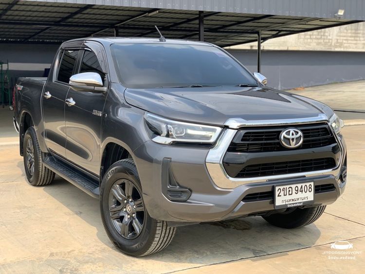 Toyota Hilux Revo 2022 Double Cab 2.4 Entry Prerunner Pickup ดีเซล เกียร์อัตโนมัติ เทา