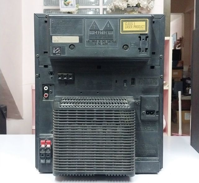 มินิคอมโป Panasonic ของญี่ปุ่น ไฟ 220 ใช้เป็นภาคขยายต่อโทรศัพท์และฟังวิทยุ สภาพสวยเดิมๆ ชุดละ 1590 สุโขทัย รูปที่ 3