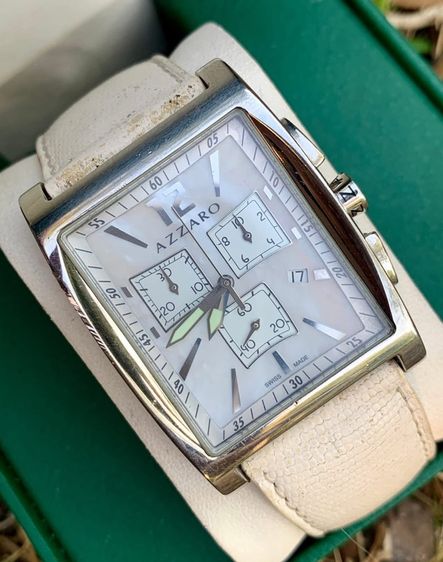นาฬิกาโครโนกราฟ Azzaro Paris Swiss Made แท้ รูปที่ 3