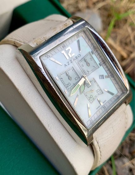 นาฬิกาโครโนกราฟ Azzaro Paris Swiss Made แท้ รูปที่ 8