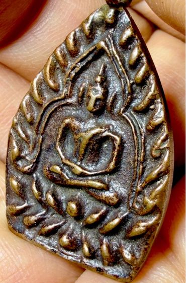 เหรียญเจ้าสัว เนื้อทองเเแดงเถื่อนเปลือกมันเทศ หลวงปู่บุญ วัดกลางบางเเก้ว นครปฐมพระเก่าๆ พระเก่าๆ พระเหมาๆบ้านๆ พระคนแก่เก่าๆเก็บ รูปที่ 6