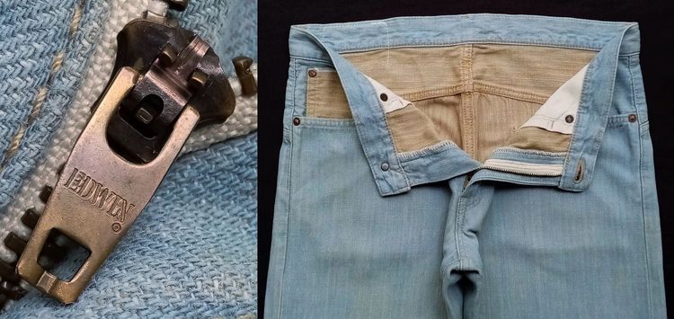 EDWIN ริมน้ำเงิน JAPAN รูปที่ 7