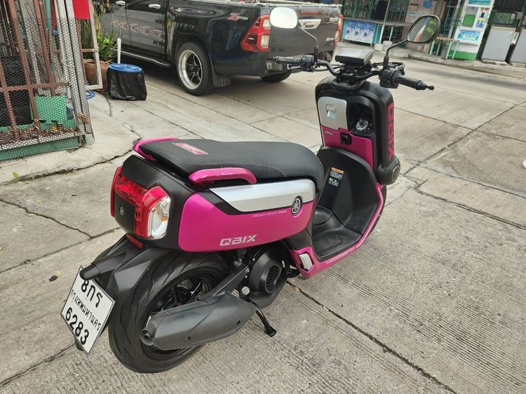 🛵ยังไงก็ขาย QBIX-S ปี61 เครื่องดี สีสวย สตาร์ทมือ เล่มชุดโอนครบ+เปลี่ยนถ่ายน้ำมันเครื่องฟรี ส่งฟรี30 ก.ม รูปที่ 7