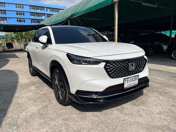 Honda HR-V 2022 1.5 e:HEV RS Utility-car ไฮบริด ไม่ติดแก๊ส เกียร์อัตโนมัติ ขาว รูปที่ 3