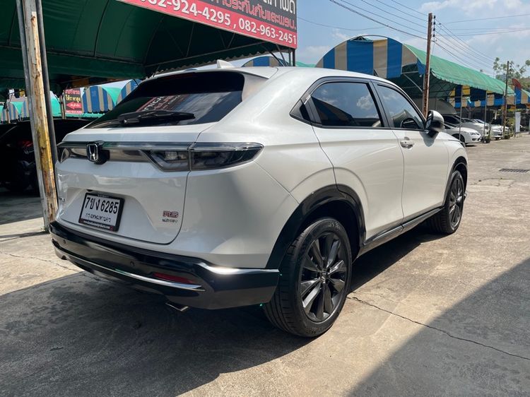Honda HR-V 2022 1.5 e:HEV RS Utility-car ไฮบริด ไม่ติดแก๊ส เกียร์อัตโนมัติ ขาว รูปที่ 4