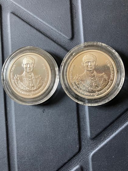 เหรียญไทย เหรียญเงิน พิธีพระราชทานเพลิงพระศพ รัชกาลที่9 พร้อมใบเซอร์