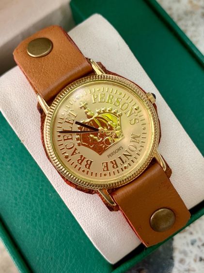 นาฬิกา Person's Montre Bracelet แท้ เป็นนาฬิกาวินเทจ มือสอง รูปที่ 2