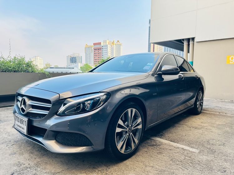 รถ Mercedes-Benz C-Class C350 สี เทา