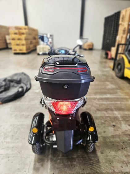 มอเตอร์ไซด์สามล้อไฟฟ้า (มีรีโมทกันขโมย) GUOWEI เหมาะกับผู้สูงอายุ ใช้ในหมู่บ้าน รูปที่ 10