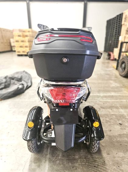 มอเตอร์ไซด์สามล้อไฟฟ้า (มีรีโมทกันขโมย) GUOWEI เหมาะกับผู้สูงอายุ ใช้ในหมู่บ้าน รูปที่ 3