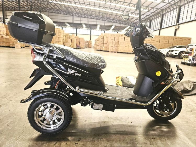 มอเตอร์ไซด์สามล้อไฟฟ้า (มีรีโมทกันขโมย) GUOWEI เหมาะกับผู้สูงอายุ ใช้ในหมู่บ้าน