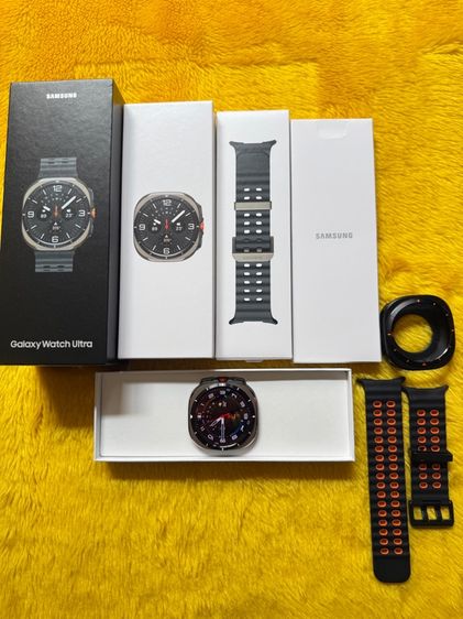 เงิน ซิลิโคน Samsung Galaxy Watch Ultra