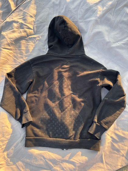 เสื้อฮู้ดซิปอัป Chrome Hearts Horse Shoe สีดำ   รูปที่ 2