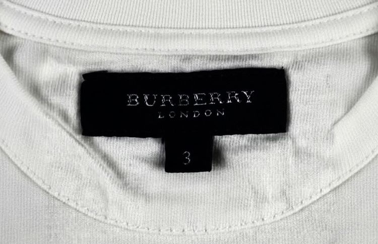 BURBERRY Striped Hesford Logo T-Shirt รูปที่ 2
