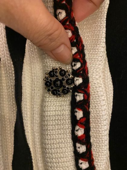 กุชชี่ เดรส สีขาวครีม เนื้อผ้าร่องอิตาลีอย่างดี สภาพใหม่เอี่ยม รูปที่ 4