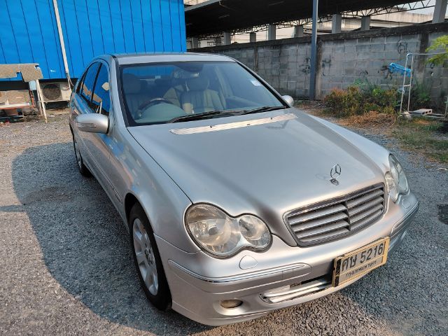 รถ Mercedes-Benz C-Class C180 Kompressor สี บรอนซ์เงิน