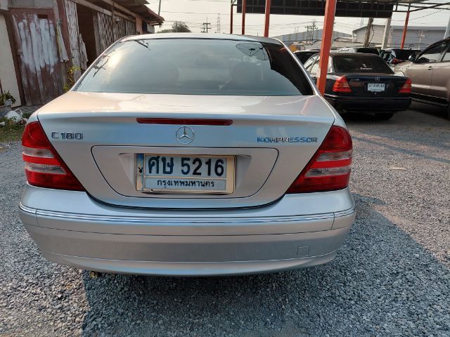 Mercedes-Benz C-Class 2005 C180 Kompressor Sedan เบนซิน ไม่ติดแก๊ส เกียร์อัตโนมัติ บรอนซ์เงิน รูปที่ 3