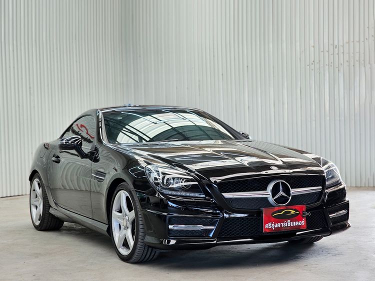 Mercedes-Benz SLK-Class 2013 SLK200 Sedan เบนซิน ไม่ติดแก๊ส เกียร์อัตโนมัติ ดำ รูปที่ 3