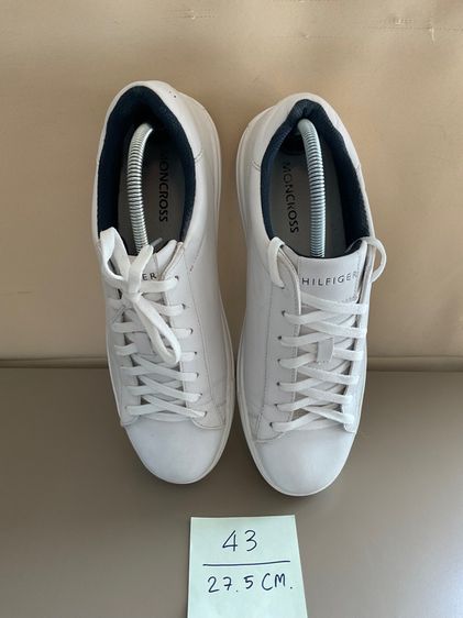Tommy hilfiger ลำลองสีขาว เบอร์43 ยาว27.5cm รูปที่ 6