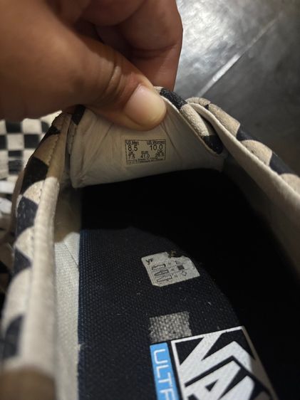 รองเเท้าแวน vansลายสก๊อต รูปที่ 3